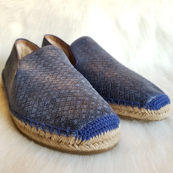 UGG | Sandrinne Metallic Basket Shoes/Espadrilles - Picture 1 of 8